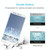 50 PCS 0.26mm 9H 2.5D Tempered Glass Film For Alcatel A7 XL