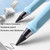 5 PCS No Ink No Need To Sharpen Drawing Sketch Pen Not Easy To Break Erasable HB Writing Pencil(Makaron Yellow)