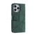 For iPhone 13 Pro Max Skin Feel Splicing Horizontal Flip Leather Phone Case (Green)