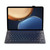 AHV7 Lambskin Texture Ultra-thin Bluetooth Keyboard Leather Tablet Case For Honor Tablet V7 Pro(Black)