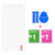 10 PCS 0.26mm 9H 2.5D Tempered Glass Film For BLUBOO D1