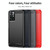 For Xiaomi Redmi 10 / 10 Prime MOFI Gentleness Series Brushed Texture Carbon Fiber Soft TPU Phone Case(Gray)