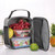 Oxford Cloth Portable Lunch Insulation Bag(Navy) Oxford Cloth Portable Lunch Insulation Bag(Navy)