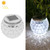 Solar Outdoor Wishing Glass Jar Courtyard Decoration Light(White Light)