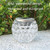 Solar Outdoor Wishing Glass Jar Courtyard Decoration Light(White Light)