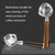 BST-001 Stainless Steel Coffee Machine Handle For Barsetto(Black Rosewood Without Button)