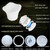 ES-IC014 Waterproof LED Luminous Ice Bucket For Bars, US Plug, Size: 27x27x30cm