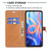 For Xiaomi Redmi Note 11 5G/Note 11T 5G/Poco M4 Pro 5G Color Matching Denim Texture Leather Phone Case with Holder & Card Slots & Wallet & Lanyard(Purple)