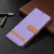 For Xiaomi Redmi Note 11 5G/Note 11T 5G/Poco M4 Pro 5G Color Matching Denim Texture Leather Phone Case with Holder & Card Slots & Wallet & Lanyard(Purple)