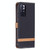 For Xiaomi Redmi Note 11 5G/Note 11T 5G/Poco M4 Pro 5G Color Matching Denim Texture Leather Phone Case with Holder & Card Slots & Wallet & Lanyard(Black)