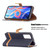 For Xiaomi Redmi Note 11 5G/Note 11T 5G/Poco M4 Pro 5G Color Matching Denim Texture Leather Phone Case with Holder & Card Slots & Wallet & Lanyard(Black)