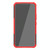 For Samsung Galaxy S22 5G Tire Texture Shockproof TPU+PC Phone Case with Holder(Red)