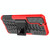 For Samsung Galaxy S22 5G Tire Texture Shockproof TPU+PC Phone Case with Holder(Red)