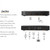 TX3 Mini 4K*2K Display HD Smart TV BOX Player with Remote Controller, Android 7.1 OS Amlogic S905W up to 2.0 GHz, Quad core ARM Cortex-A53, RAM: 2GB DDR3, ROM: 16GB, Supports WiFi & TF & AV In & DC In, UK Plug(Black)