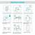 50 PCS 0.26mm 9H 2.5D Tempered Glass Film For HTC Desire 19s