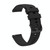 20mm Pockmarked Tonal Buckle Silicone Watch Band for Huawei Watch / Samsung Galaxy Watch(Black) 20mm Pockmarked Tonal Buckle Silicone Watch Band for Huawei Watch / Samsung Galaxy Watch(Black)