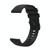 20mm Pockmarked Tonal Buckle Silicone Watch Band for Huawei Watch / Samsung Galaxy Watch(Black) 20mm Pockmarked Tonal Buckle Silicone Watch Band for Huawei Watch / Samsung Galaxy Watch(Black)