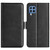 For Samsung Galaxy M22 Dual-side Magnetic Buckle Horizontal Flip Leather Case with Holder & Card Slots & Wallet(Black)