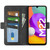 For Samsung Galaxy M22 Dual-side Magnetic Buckle Horizontal Flip Leather Case with Holder & Card Slots & Wallet(Black)