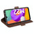 For Samsung Galaxy M22 Dual-side Magnetic Buckle Horizontal Flip Leather Case with Holder & Card Slots & Wallet(Brown)