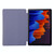 For Samsung Galaxy Tab S8 / S7 3-Fold Holder Silicone Leather Tablet Case(Black)