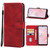 Leather Phone Case For HTC Desire 20+(Red)