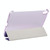 For iPad mini 6 Silk Texture Horizontal Deformation Flip Tablet Leather Case with Holder(Purple)