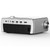 YG430 Android Version 1920x1080 2500 Lumens Portable Home Theater LCD HD Projector, Plug Type:AU Plug(Silver)