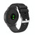 22mm Pockmarked Silver Buckle Silicone Watch Band for Huawei Watch / Samsung Galaxy Watch(Black) 22mm Pockmarked Silver Buckle Silicone Watch Band for Huawei Watch / Samsung Galaxy Watch(Black)