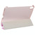 For iPad mini 6 Silk Texture Horizontal Deformation Flip Tablet Leather Case with Holder(Pink)