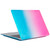 Laptop Rainbow Pattern PC Protective Case For MacBook Pro 16.2 inch A2485 2021(Pink + Water Blue)