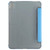 For iPad mini 6 Silk Texture Horizontal Deformation Flip Tablet Leather Case with Holder(Blue)