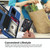 For Samsung Galaxy S20+ Zipper Wallet Card Bag PU Back Phone Case(Blue)