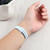 Slimming Silicone Watch Band For Apple Watch Series 9&8&7 41mm / SE 3&SE 2&6&SE&5&4 40mm / 3&2&1 38mm(White)