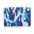 Camouflage Pattern Laptop Water Decals PC Protective Case For MacBook Pro 13.3 inch A1278(Blue Camouflage)