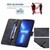For iPhone 13 Pro Max Magnetic Clasp RFID Blocking Anti-Theft Leather Case with Holder & Card Slots & Wallet (Black)