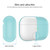 Split Silicone Earphone Protective Case For AirPods 3(Emerald Green)