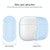 Split Silicone Earphone Protective Case For AirPods 3(Light Blue)