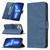 For iPhone 13 Pro Max Magnetic Clasp RFID Blocking Anti-Theft Leather Case with Holder & Card Slots & Wallet (Blue)