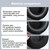 2 PCS  Earmuffs for Audio-Technica AD1000X AD2000X AD900X AD700X,Style: Solid Head Beam