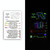 10 PCS Waterproof Color Luminous Tattoo Sticker Face Sticker(EX-012)