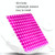 LED Plant Growth Light Indoor Quantum Board Plant Fill Light, Style: D2 25W 81 Beads EU Plug (Pink Purple)