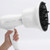 G8 Universal Hair Diffuser Adaptable For Blow Dryers with Rotatable Design Curly Hair Large Wind Hood(White)