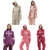 Raninfreem Outdoor Fashion Double Riding Reflection Raincoat Rain Pants Suit L(Light Brown)