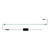 LED Plant Lamp Household Full Spectral Filling Hard Lamp Strip, Style: 50cm 1 Head(Pink Light UK Plug)