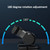 Fishing Headlight Induction Night Fishing Clip Cap Lamp Head-Wearing Small Super Bright Light Rechargeable Cap Clip Lamp,Style: Ultimate Edition (Black)