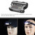 Fishing Headlight Induction Night Fishing Clip Cap Lamp Head-Wearing Small Super Bright Light Rechargeable Cap Clip Lamp,Style: Ultimate Edition (Black)