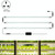 LED Plant Lamp Household Full Spectral Filling Hard Lamp Strip, Style: 50cm 3 Head(Sun Light UK Plug)