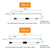 LED Plant Lamp Household Full Spectral Filling Hard Lamp Strip, Style: 30cm 12 Head(Sun Light UK Plug)