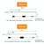 LED Plant Lamp Household Full Spectral Filling Hard Lamp Strip, Style: 30cm 3 Head(Sun Light UK Plug)